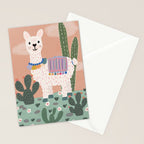Llama  Stationery Card Gallery Image 2
