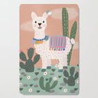 Llama  Cutting Board Gallery Image 1