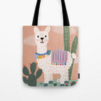 Llama  Tote Bag Gallery Image 1