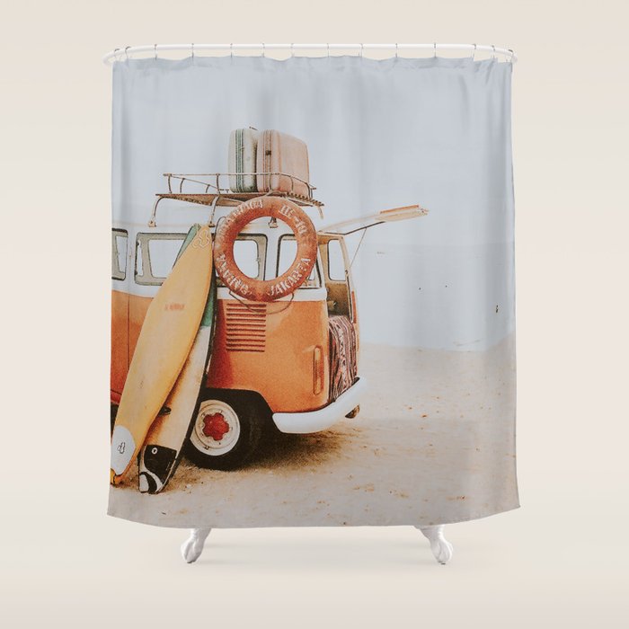 lets surf viii Shower Curtain Gallery Image 1