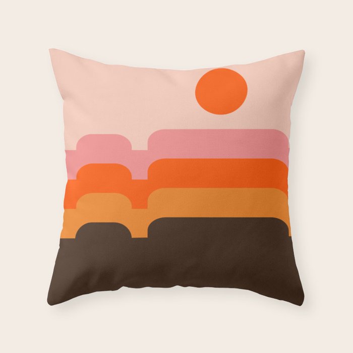Honey Hills Throw Pillow Gallery Image 6