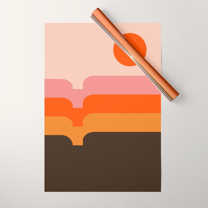 Honey Hills Wrapping Paper Gallery Image 1