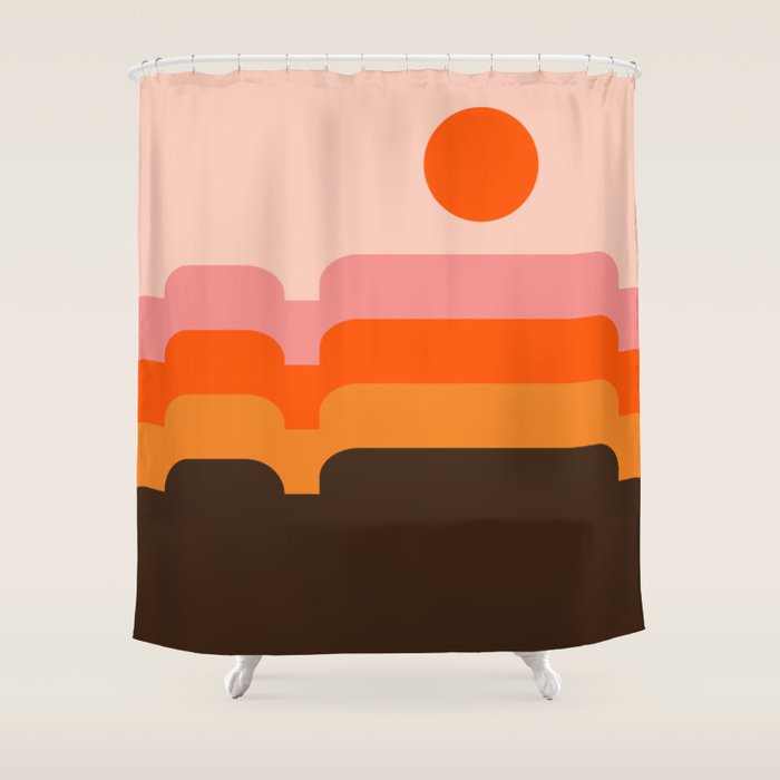 Honey Hills Shower Curtain Gallery Image 1