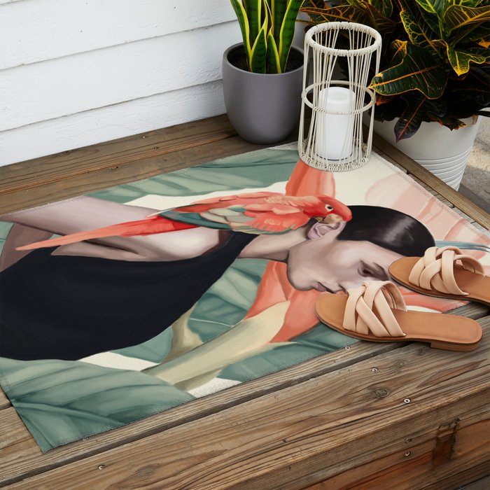 Tropic Song Outdoor Rug Gallery Image 2