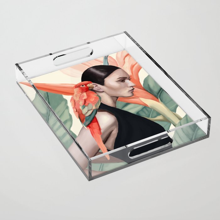 Tropic Song Acrylic Tray Gallery Image 1