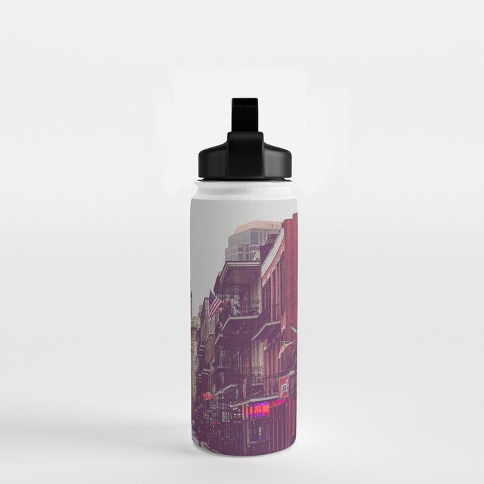 Early Morning on Bourbon Street x New Orleans Photography Water Bottle Gallery Image 2