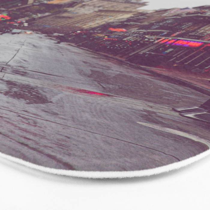 Early Morning on Bourbon Street x New Orleans Photography Bath Mat Gallery Image 3