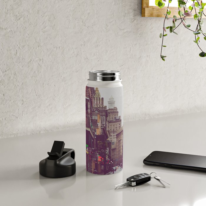 Early Morning on Bourbon Street x New Orleans Photography Water Bottle Gallery Image 4