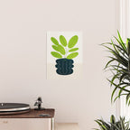 Black Pearl Vase & Spring Bud Leaves: Vases & Stuff 02 Poster Gallery Image 2