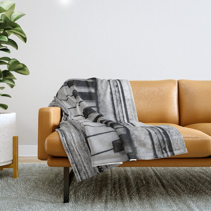 The piano Throw Blanket Gallery Image 1
