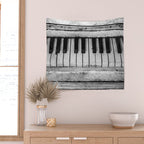 The piano Wall Tapestry Gallery Image 2