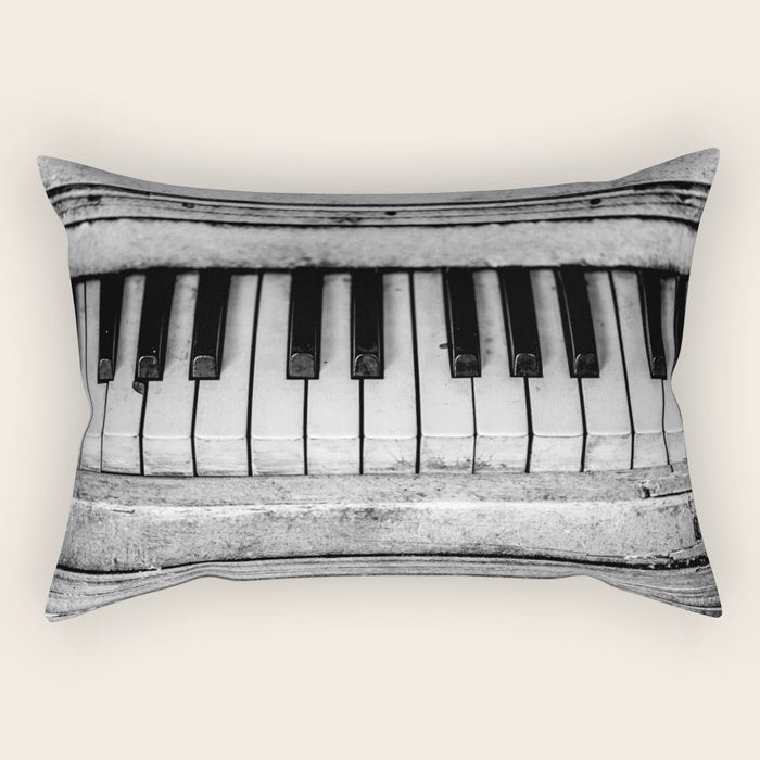 The piano Rectangular Pillow Gallery Image 1