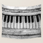 The piano Wall Tapestry Gallery Image 4