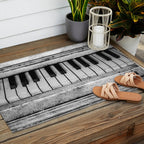 The piano Outdoor Rug Gallery Image 2