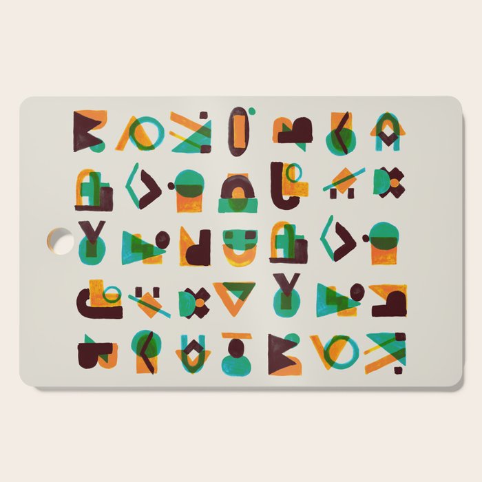 Shape of thoughts Cutting Board Gallery Image 1
