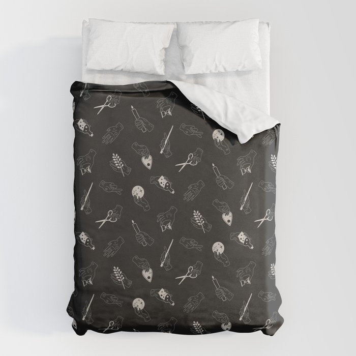 Hands: Seance Duvet Cover Gallery Image 6
