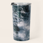 Crashing ocean waves - Ireland's seascapes at sunset Travel Mug Gallery Image 3