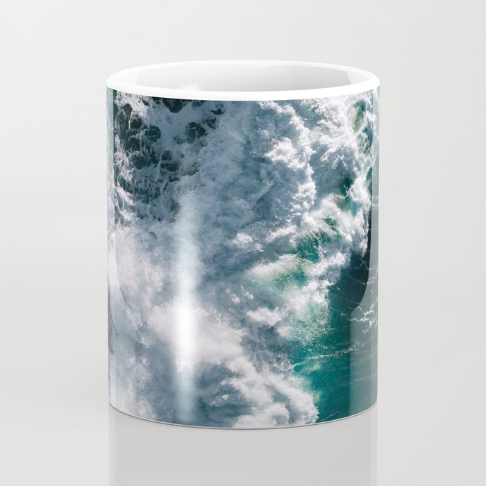 Crashing ocean waves - Ireland's seascapes at sunset Coffee Mug Gallery Image 4