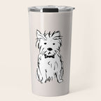 Milo the dog Travel Mug Gallery Image 1
