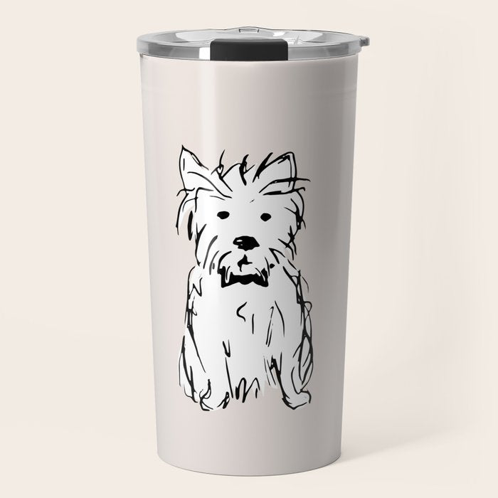Milo the dog Travel Mug Gallery Image 1