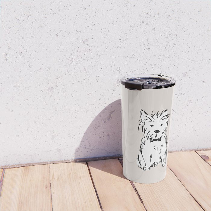 Milo the dog Travel Mug Gallery Image 4