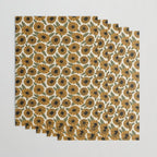 Floral Pattern / Turmeric Yellow & Green Wrapping Paper Gallery Image 3
