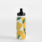lemon mediterranean still life Water Bottle Gallery Image 2