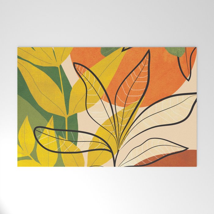 Peaceful Garden Feelings 08 Welcome Mat Gallery Image 1