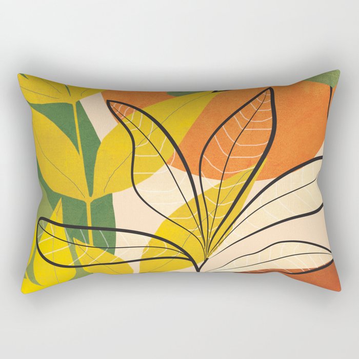Peaceful Garden Feelings 08 Rectangular Pillow Gallery Image 2