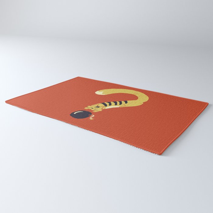 Question Mark (Curiosity Kills The Cat) Rug Gallery Image 3