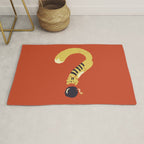 Question Mark (Curiosity Kills The Cat) Rug Gallery Image 1