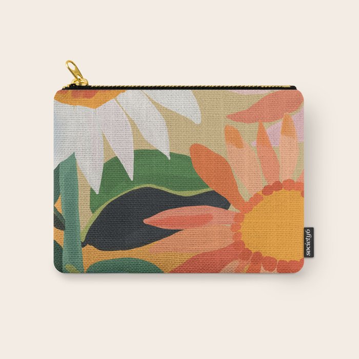 Sunflowers 22 Carry All Pouch Gallery Image 1