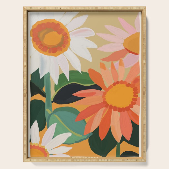 Sunflowers 22 Serving Tray Gallery Image 1