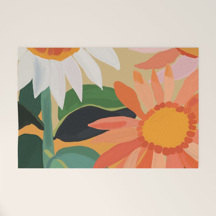 Sunflowers 22 Welcome Mat Gallery Image 1