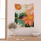 Sunflowers 22 Wall Tapestry Gallery Image 2