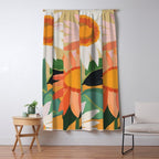 Sunflowers 22 Window Curtain Gallery Image 5