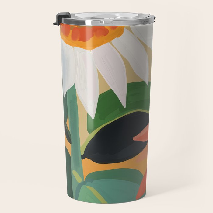 Sunflowers 22 Travel Mug Gallery Image 3