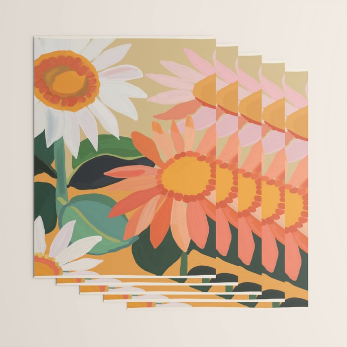Sunflowers 22 Wrapping Paper Gallery Image 3