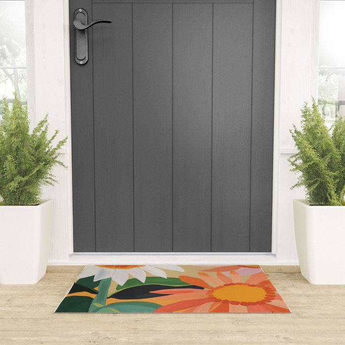 Sunflowers 22 Welcome Mat Gallery Image 3
