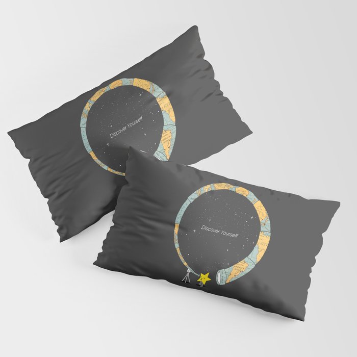 Discover yourself Pillow Sham Gallery Image 2