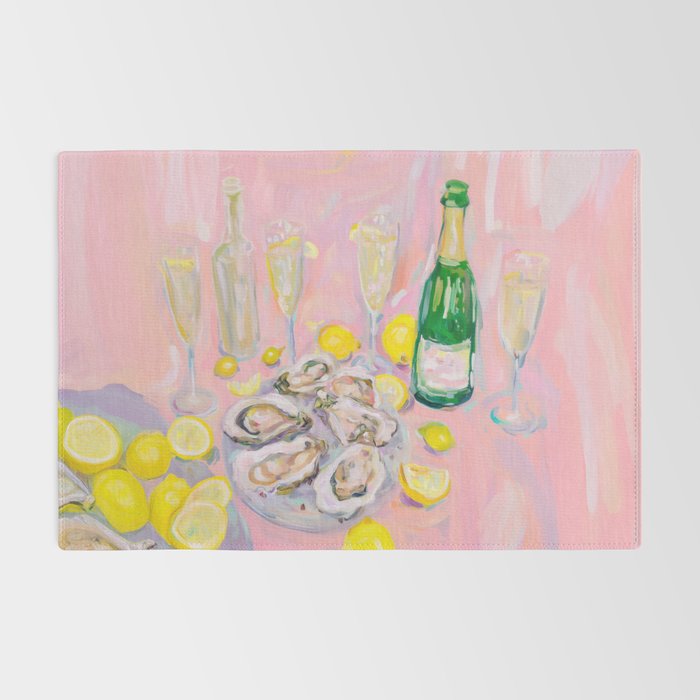 Oysters and Champagne Celebration Rug Gallery Image 2