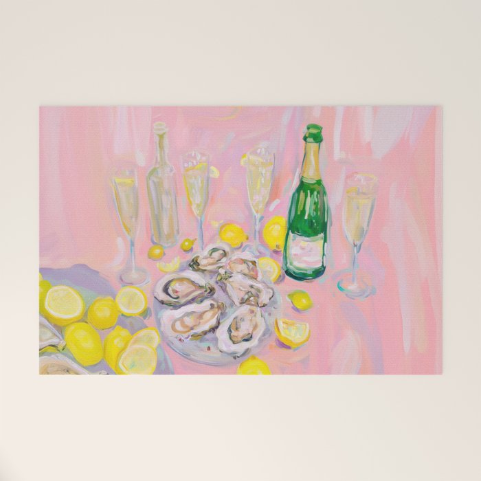 Oysters and Champagne Celebration Welcome Mat Gallery Image 1