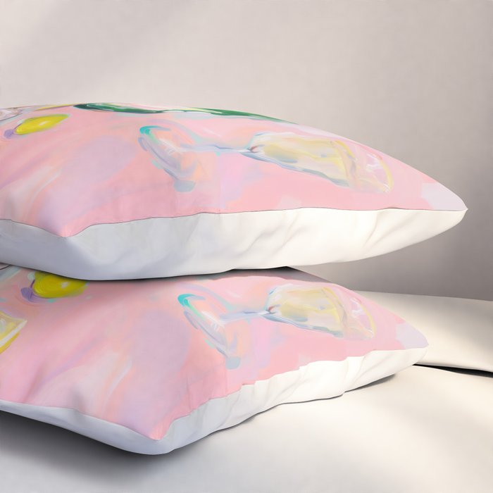 Oysters and Champagne Celebration Pillow Sham Gallery Image 3