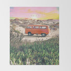 Summer Adventure #photography #digitalart Throw Blanket Gallery Image 2