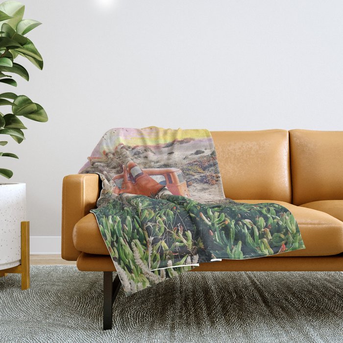 Summer Adventure #photography #digitalart Throw Blanket Gallery Image 1