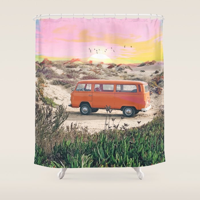 Summer Adventure #photography #digitalart Shower Curtain Gallery Image 1