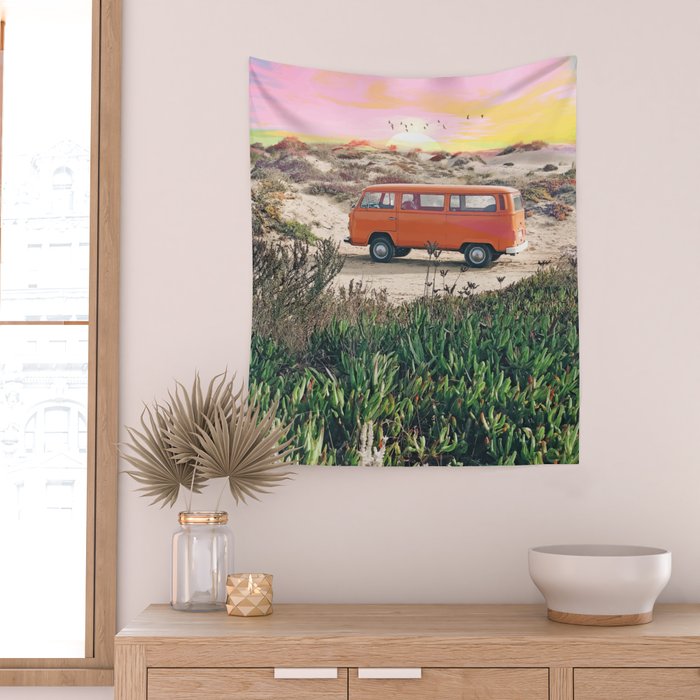 Summer Adventure #photography #digitalart Wall Tapestry Gallery Image 2