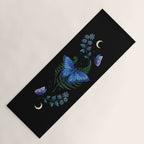 Blue Morpho Butterfly Yoga Mat Gallery Image 1