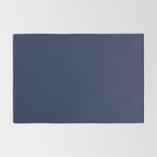 Solid Navy Blue Rug Gallery Image 2