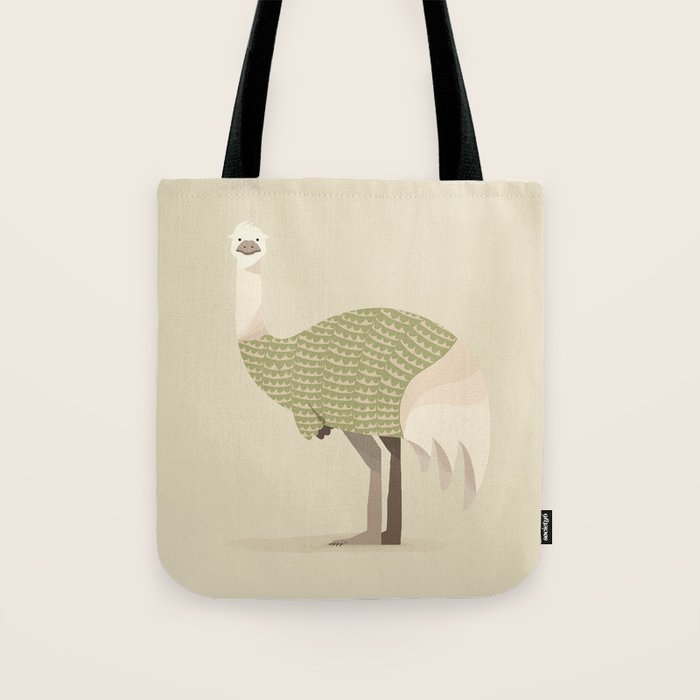 Whimsical Emu Tote Bag Gallery Image 1
